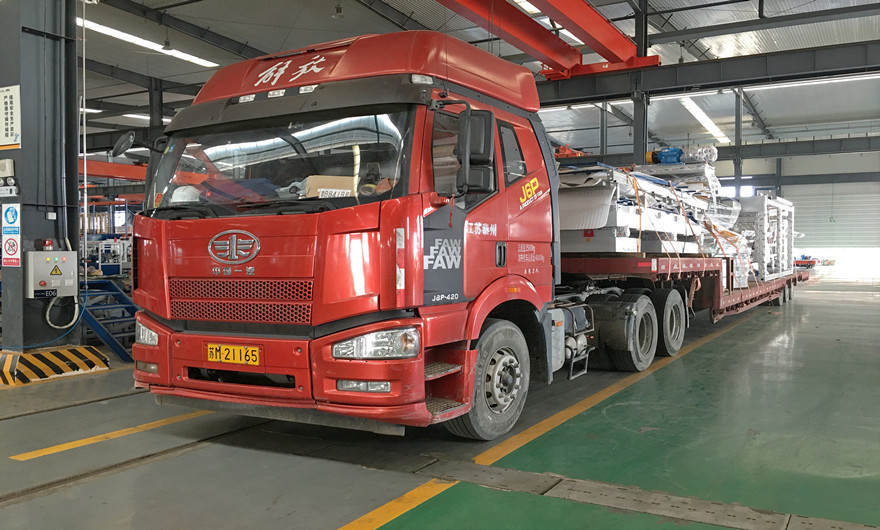 項目發貨|年處理工業危廢10000噸，策尼特ZN1200S帶離線碼垛機簡易生產線發貨華東地區