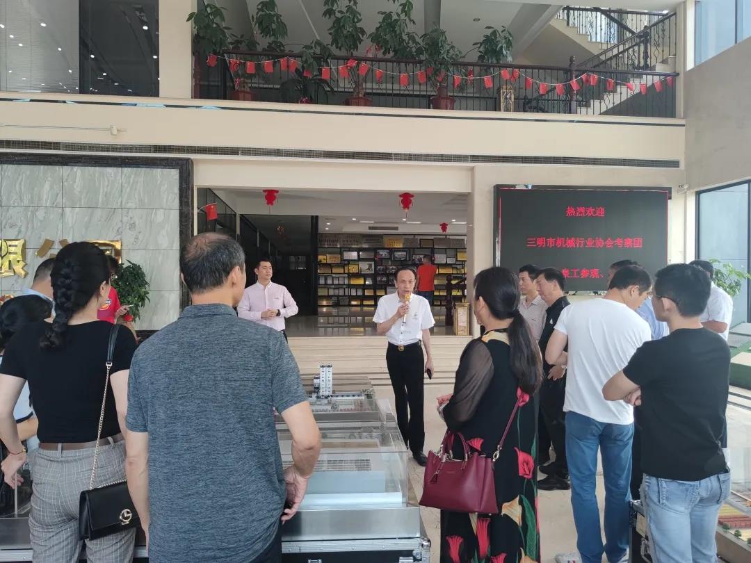 攜手并進 共同成長|三明市機械行業協會考察團蒞臨泉工股份參觀交流學習