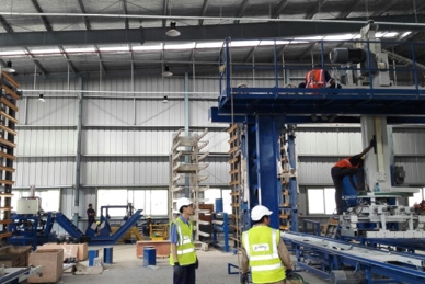 印度_T10全自動砌塊生產線